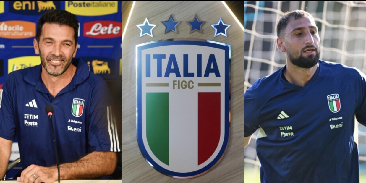 Rivivi diretta Italia: l'intervista a Buffon e Donnarumma