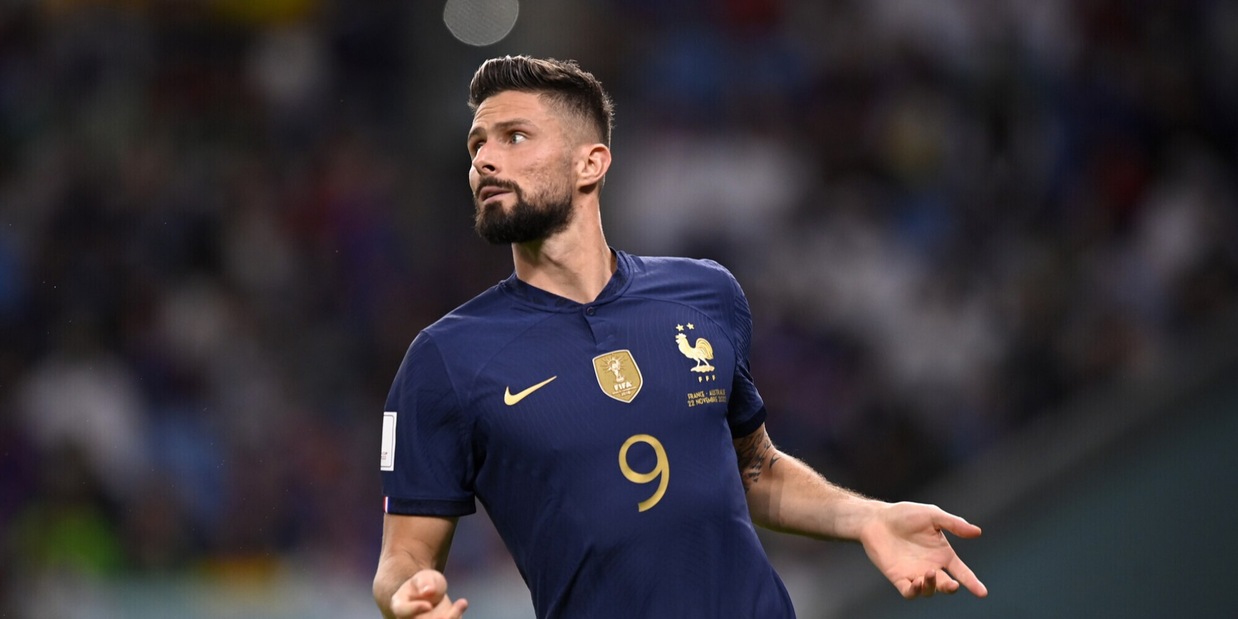 Giroud torna a Milano: salta la Germania e pensa al derby