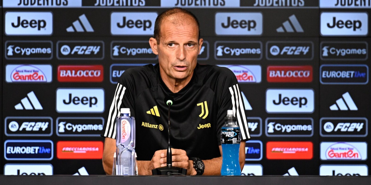 Juve, Allegri in conferenza stampa: risposta a Bonucci e sul caso Pogba