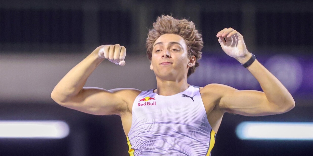 Duplantis da sogno nell'asta: record del mondo a 6,23