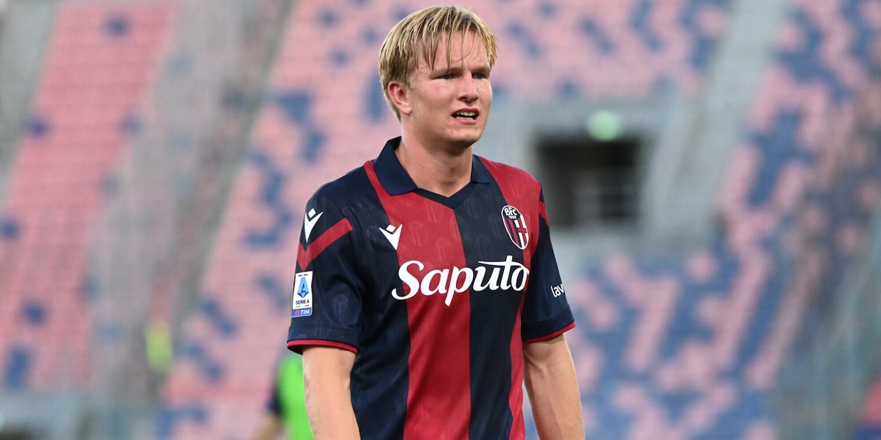 Bologna, lesione muscolare per Kristiansen: i tempi di recupero