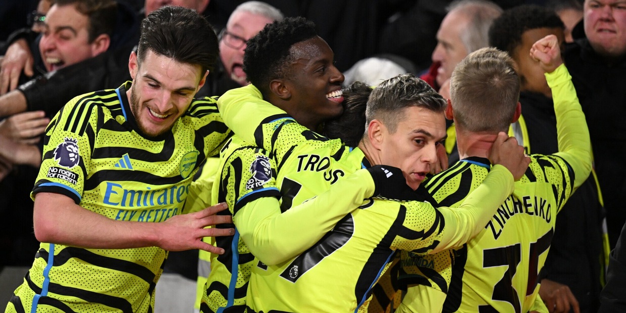 Arsenal sorpasso in vetta! Pari tra City e Liverpool, De Zerbi torna a vincere