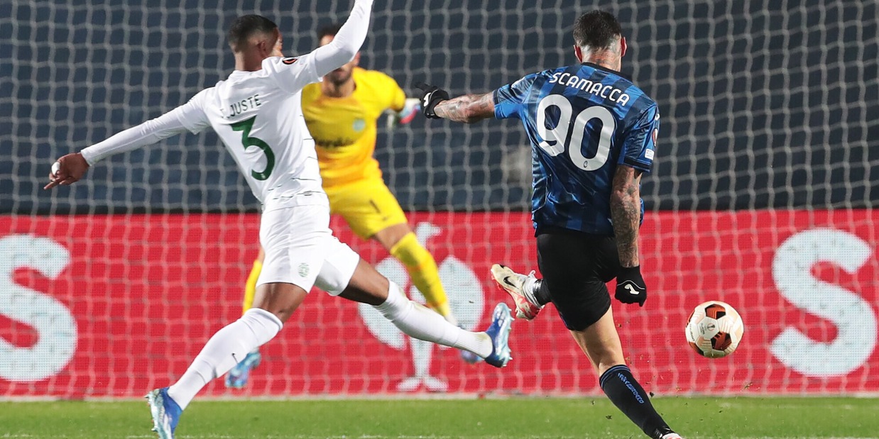 Atalanta-Sporting Lisbona 1-1: tabellino, statistiche e marcatori