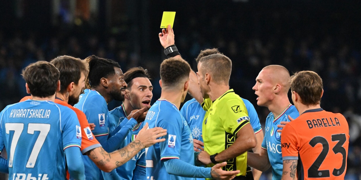 Napoli-Inter 0-3: tabellino, statistiche e marcatori