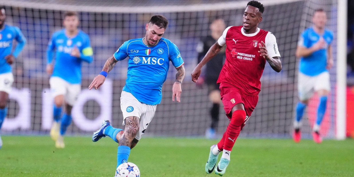 Napoli-Braga 2-0: guarda i gol e gli highlights VIDEO