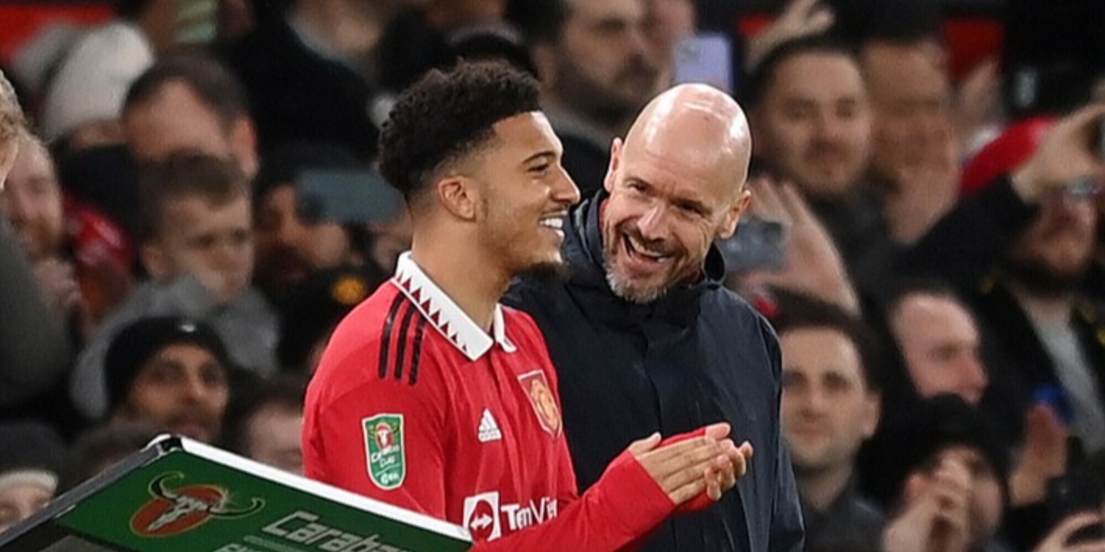 Ten Hag: "Sancho? Per tornare allo United, dovrà fare solo una cosa"