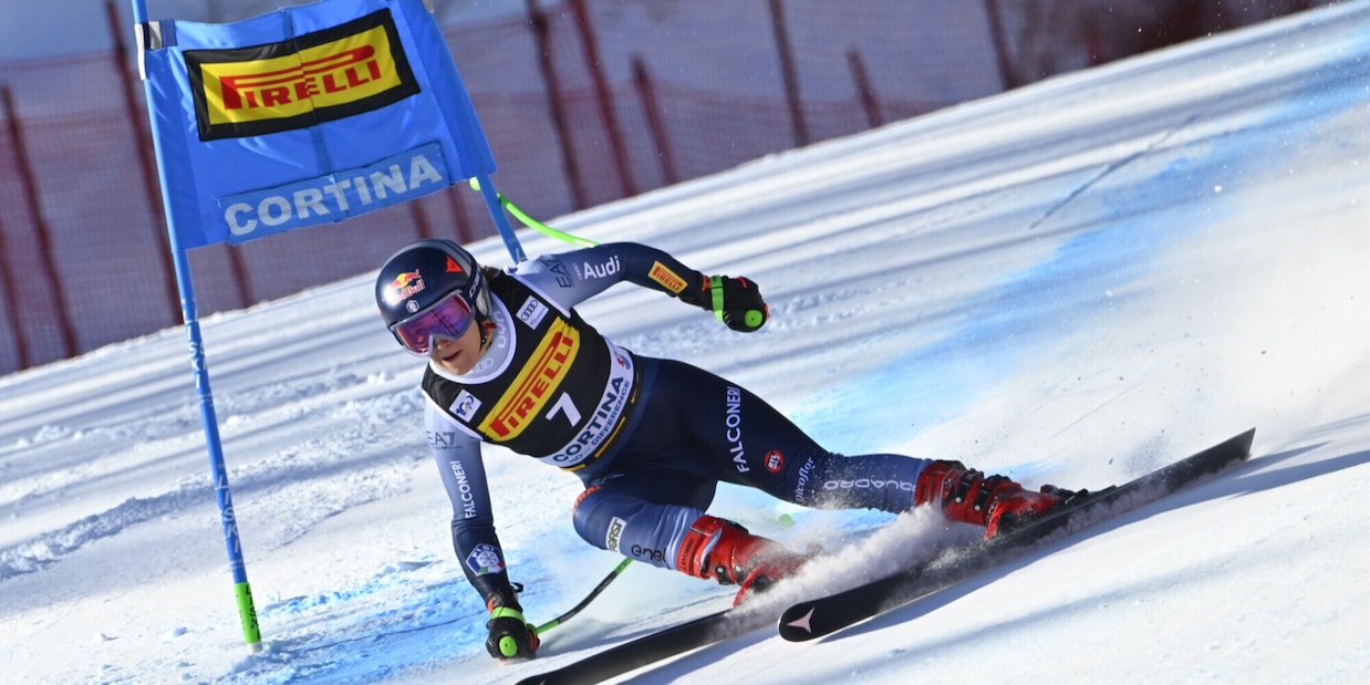 SuperG di Cortina, trionfa Gut-Behrami: Goggia quinta, Bassino sesta