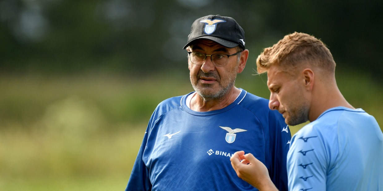 Lazio, il doppio ruolo di Immobile e Sarri