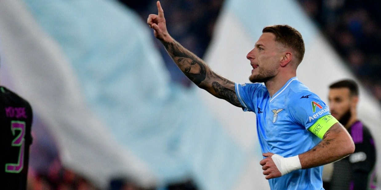 Lazio, gioia Immobile: "Convinto della squadra. Ora il campionato"