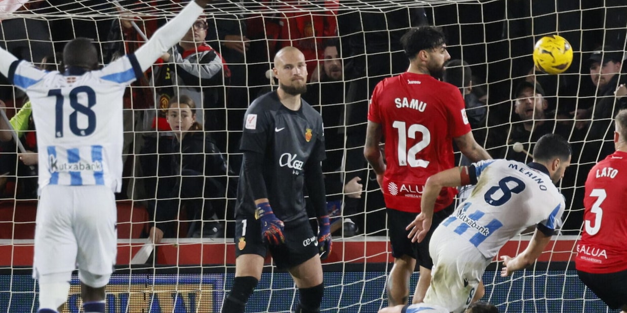 Liga, la Real Sociedad vince in rimonta: Maiorca ko