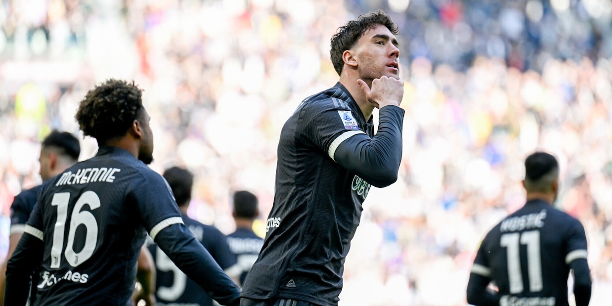 Juve-Frosinone 3-2, rivivi la diretta: super Vlahovic, Rugani fa tris in extremis