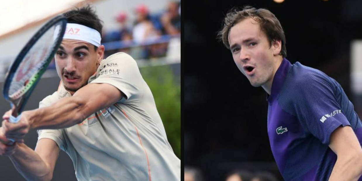 Atp 500 Dubai, Sonego ko in tre set contro Medvedev: rivivi la diretta