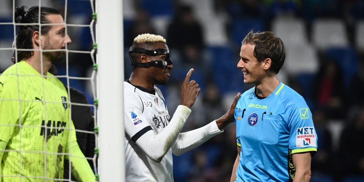 Sassuolo-Napoli, la moviola: Chiffi imperfetto, mancano due gialli