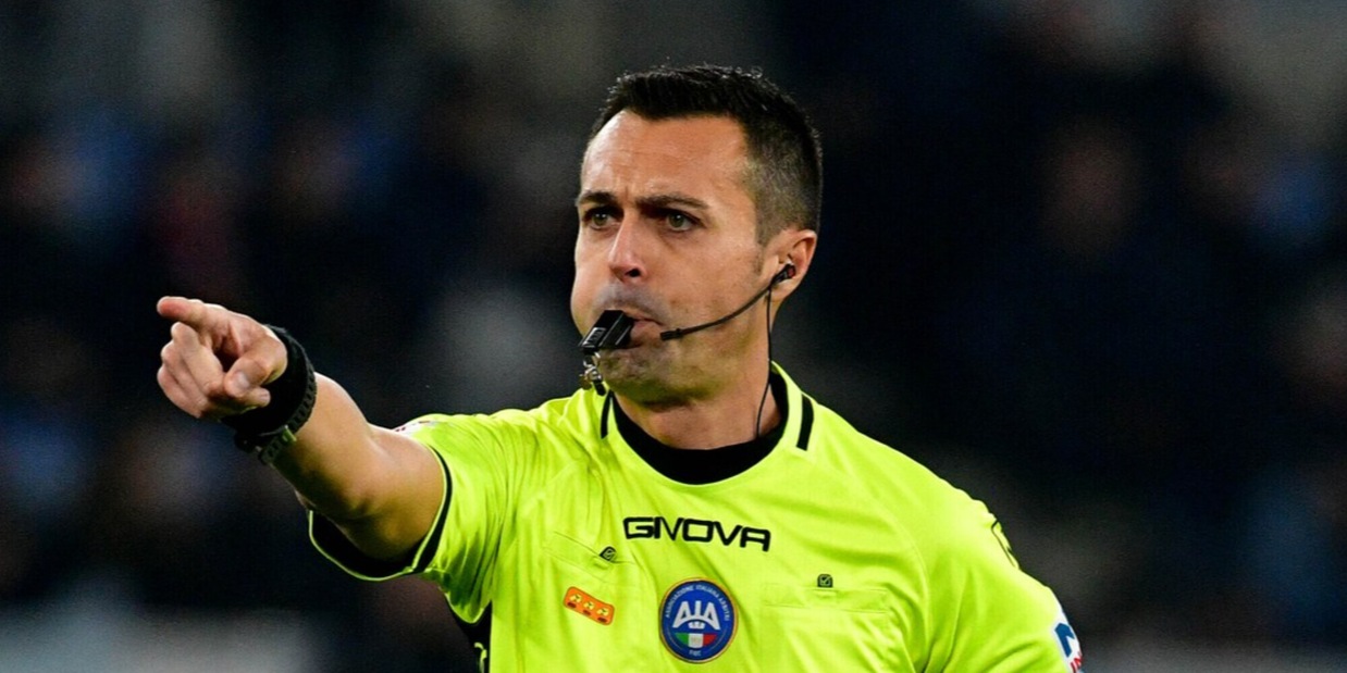 Sorpresa Di Bello: fermato in Italia, designato in Champions