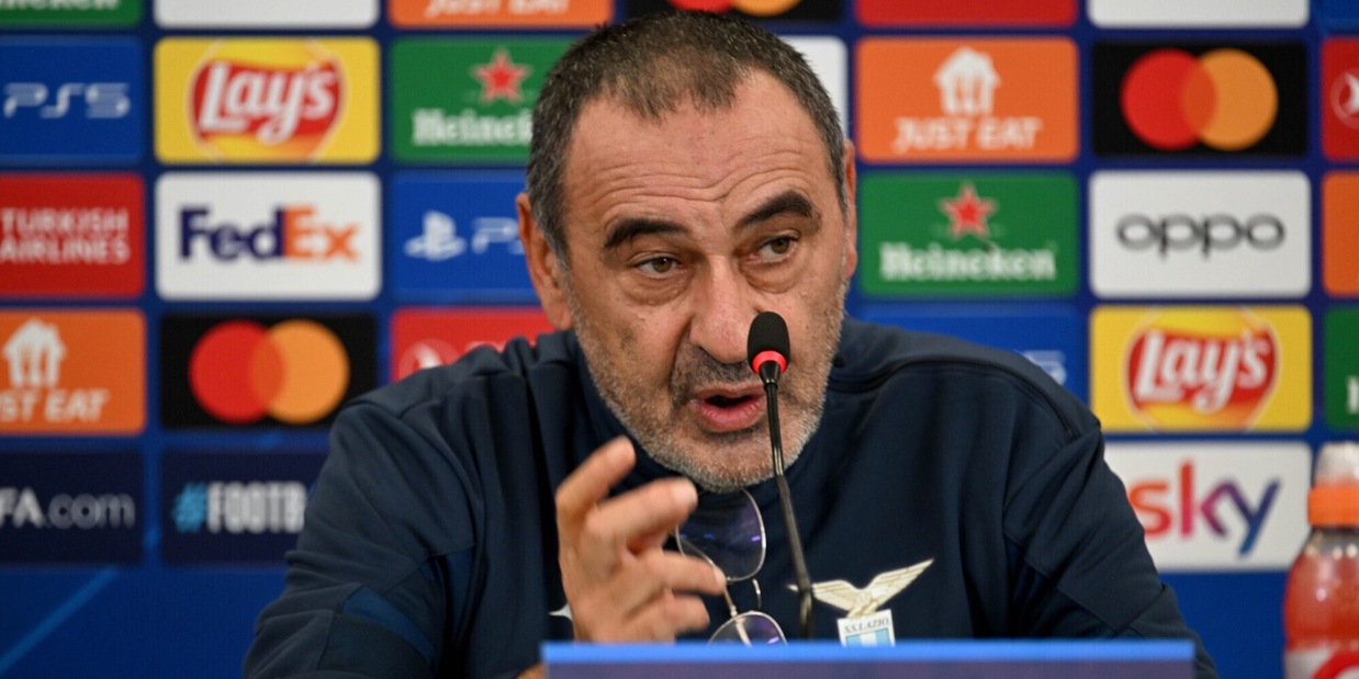 Sarri, la conferenza stampa prima di Bayern-Lazio: rivivi la diretta