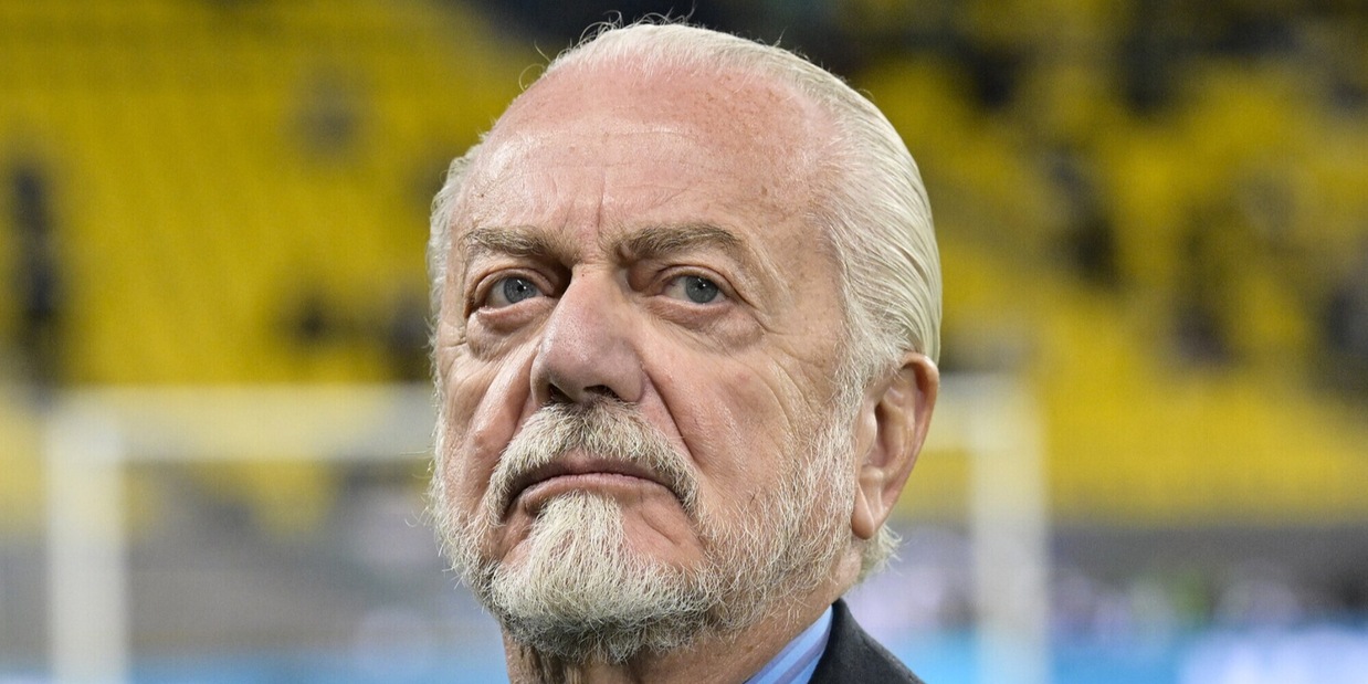 Napoli, De Laurentiis: "Costruirò un nuovo stadio a Bagnoli. Nel 2027 la prima partita"