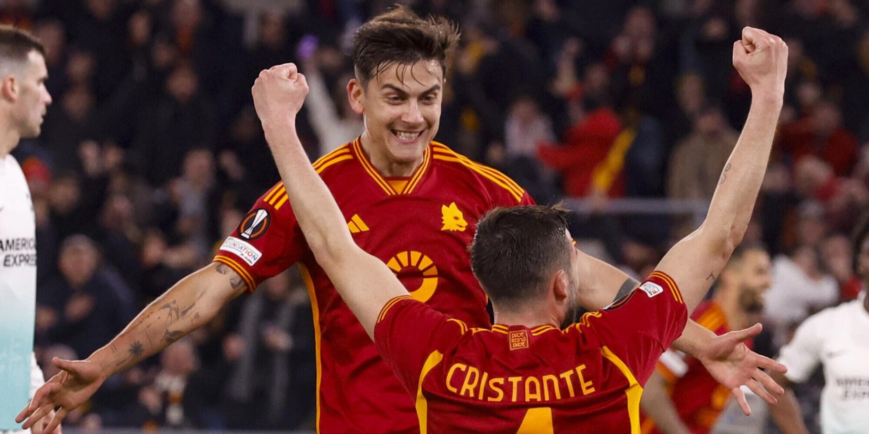 Roma, Dybala miglior giocatore di febbraio: ha battuto tre big