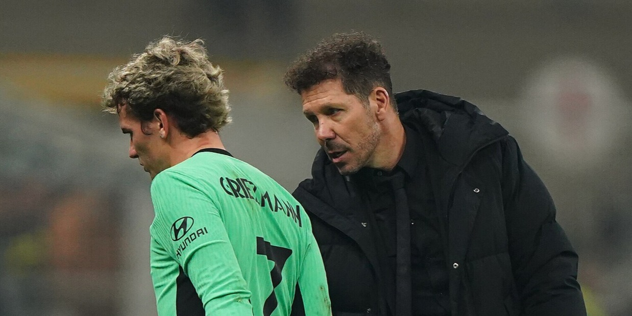 Atletico, i dubbi di Simeone: "Griezmann con l'Inter? Non so..."