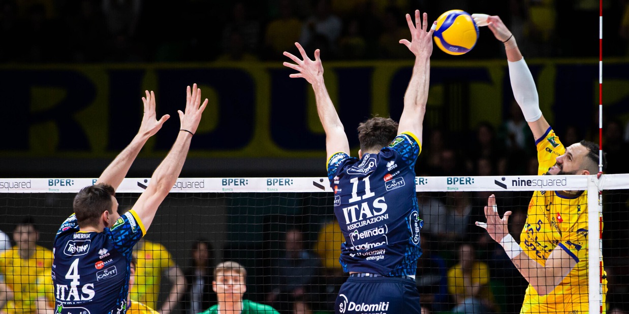 Trento vince a Modena e porta la serie sul 2-0