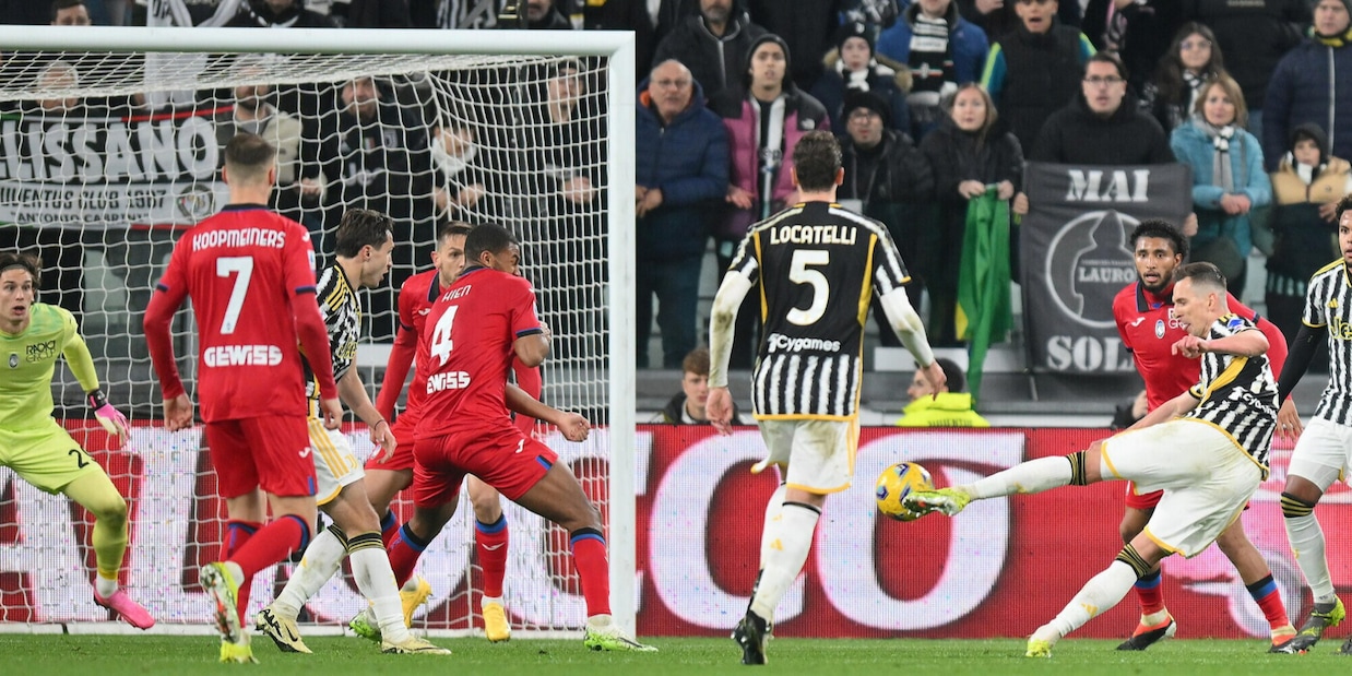 Juve-Atalanta 2-2: sorpasso del Milan al secondo posto, rivivi il la diretta