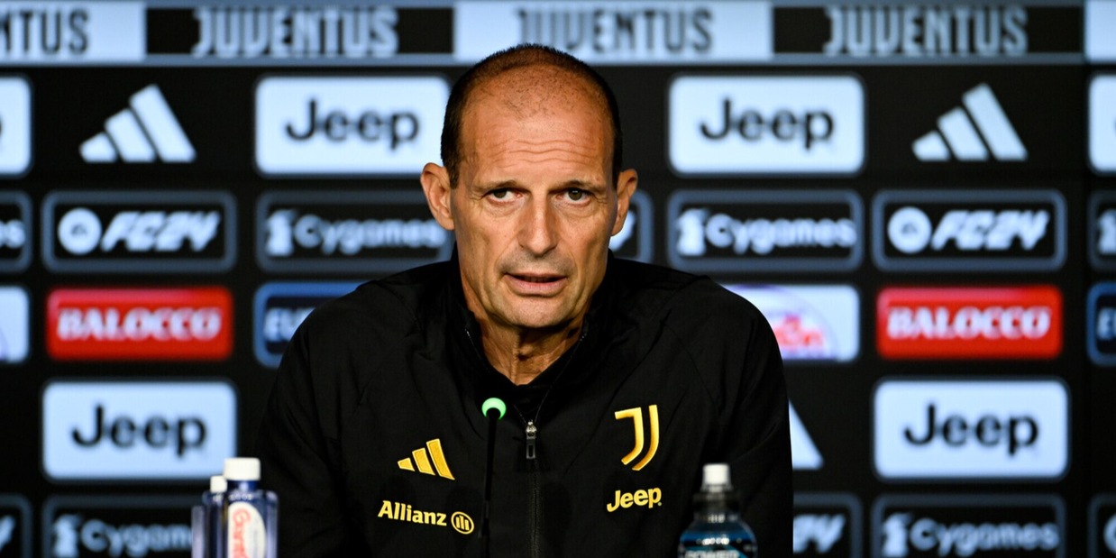 Juve, Allegri: "Milik non ci sarà contro il Genoa. Rientra Rabiot"