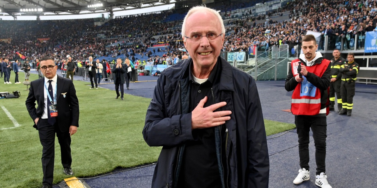 Eriksson: "Sono felice, mi dicono bravo senza aspettare che sia morto"