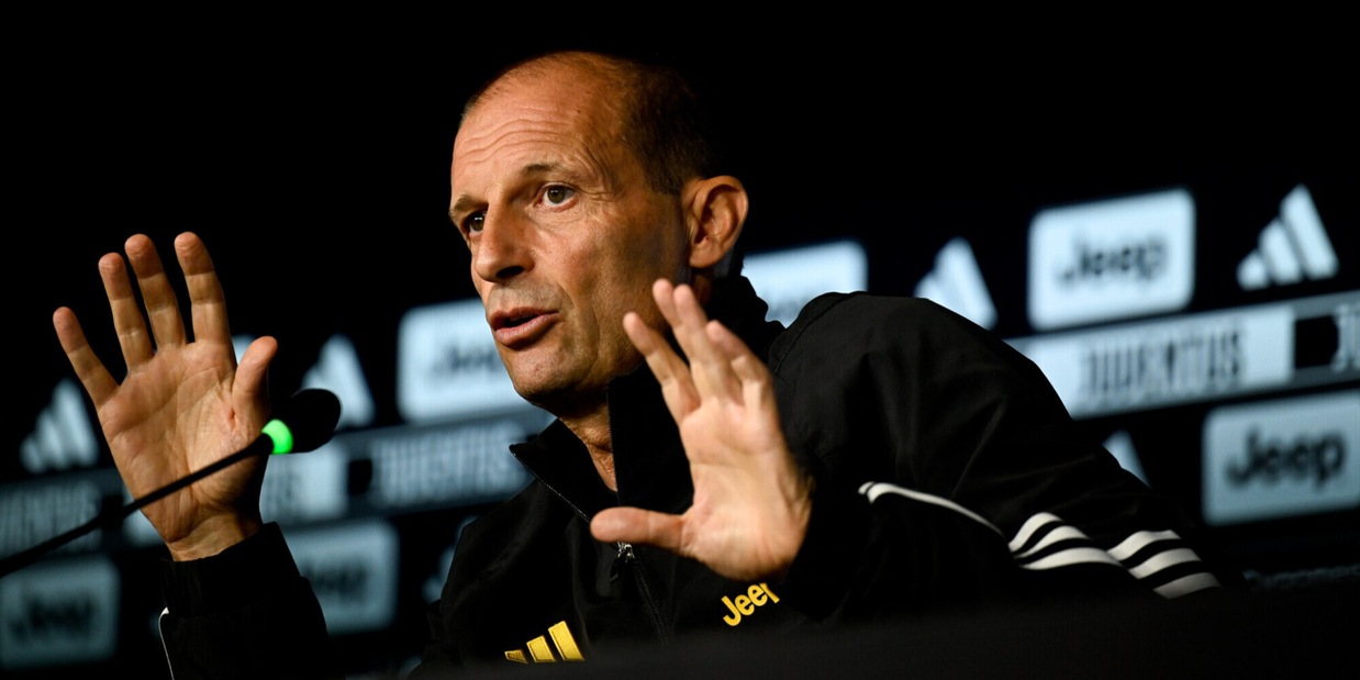 Allegri: "Rinnovo con la Juve? Penso solo alla Champions". Rivivi la diretta