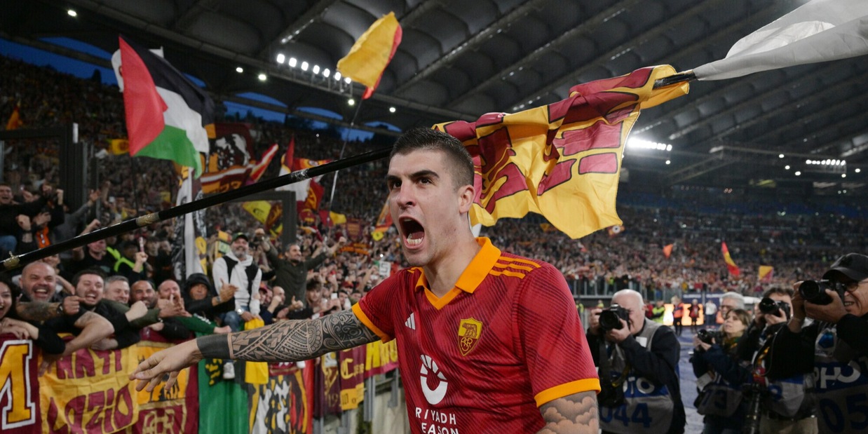 Roma-Lazio 1-0, rivivi la diretta: Mancini decide il derby, fa festa De Rossi