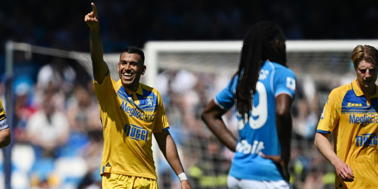 Napoli, altra frenata Champions: solo 2-2 col Frosinone, rivivi la diretta