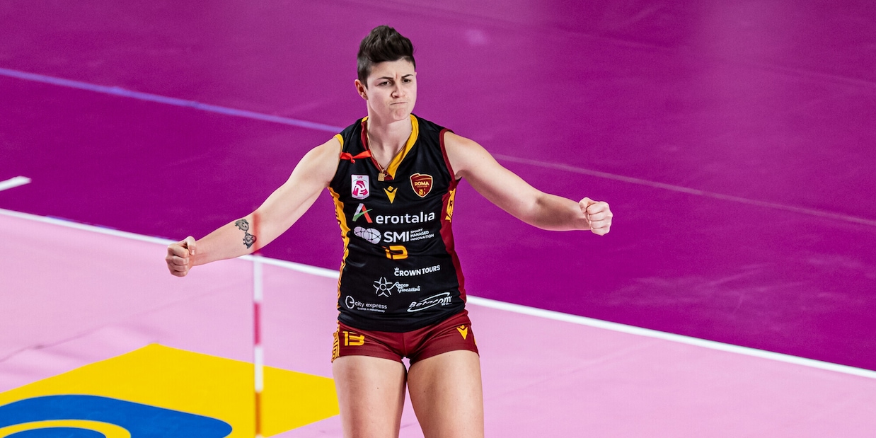 Volley Femminile: la Roma conferma Giulia Melli