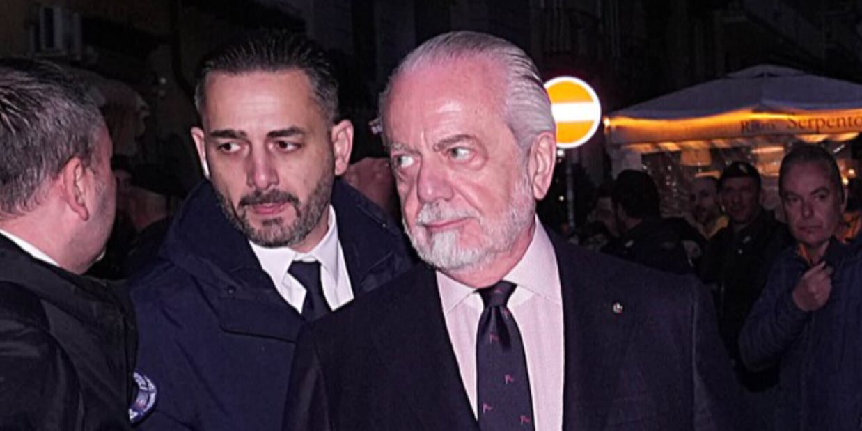 Napoli, De Laurentiis: "Illuso chi crede si possano vincere due scudetti di fila"