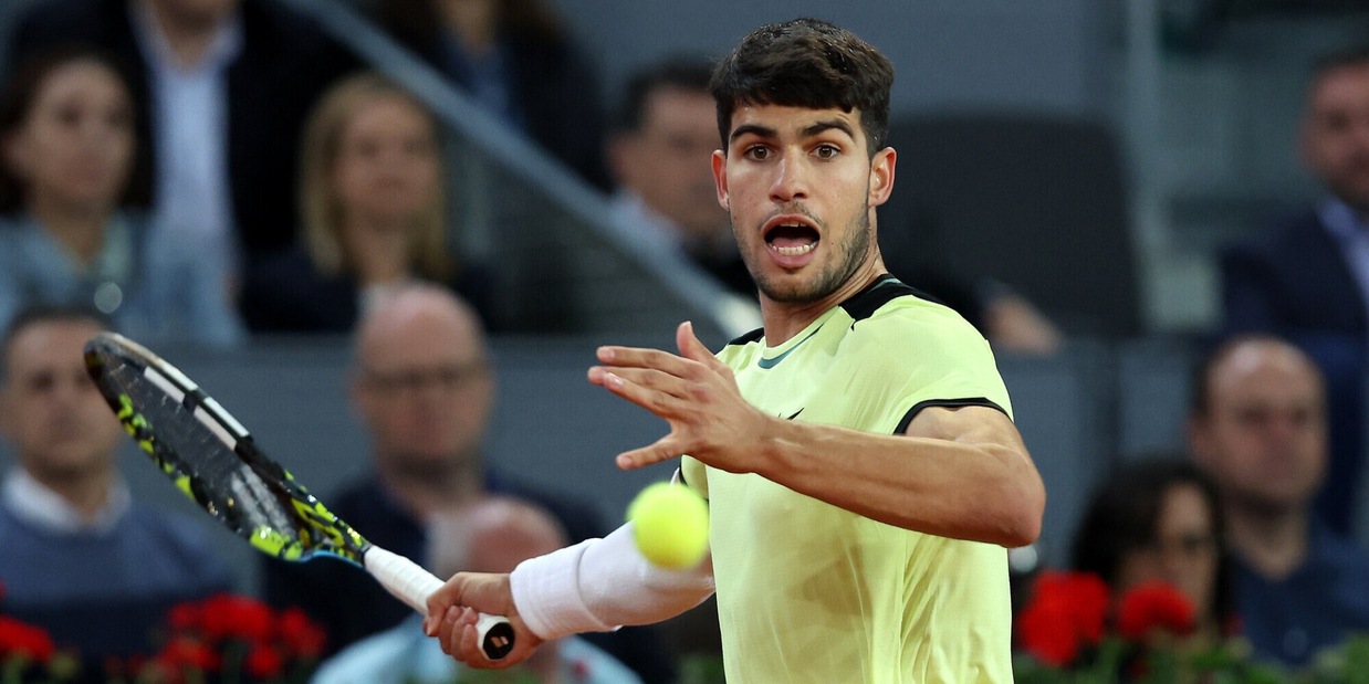 Alcaraz salta gli Internazionali d'Italia di Roma