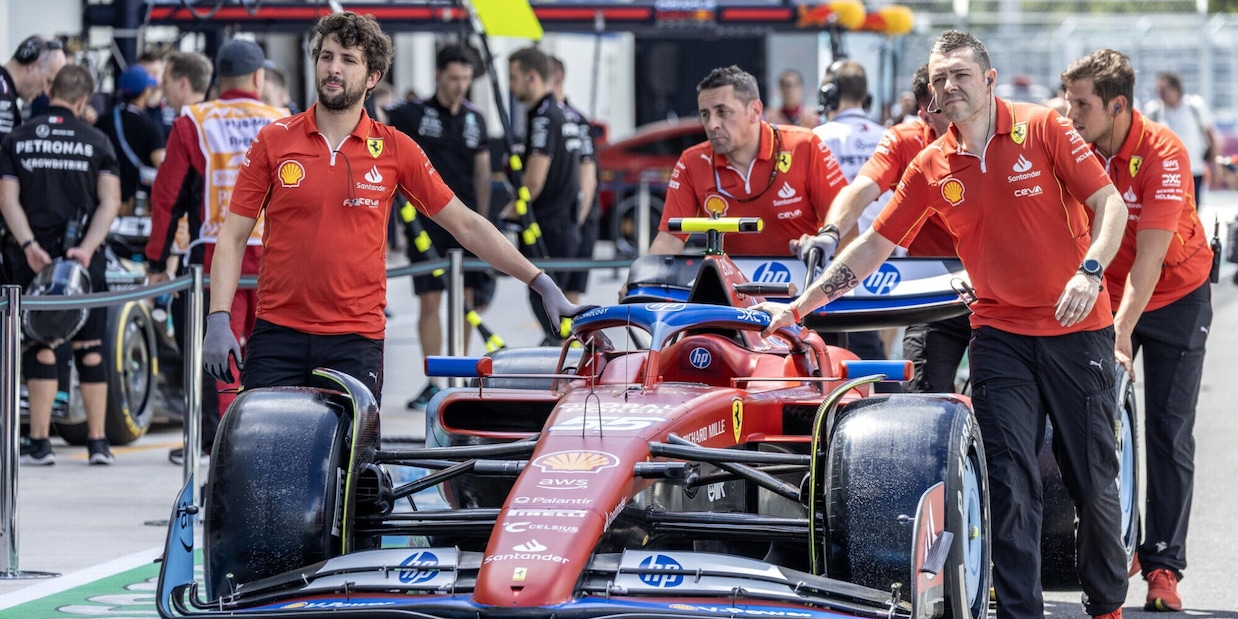 Perché la Ferrari è azzurra al Gp di Miami: il motivo e tutti i precedenti