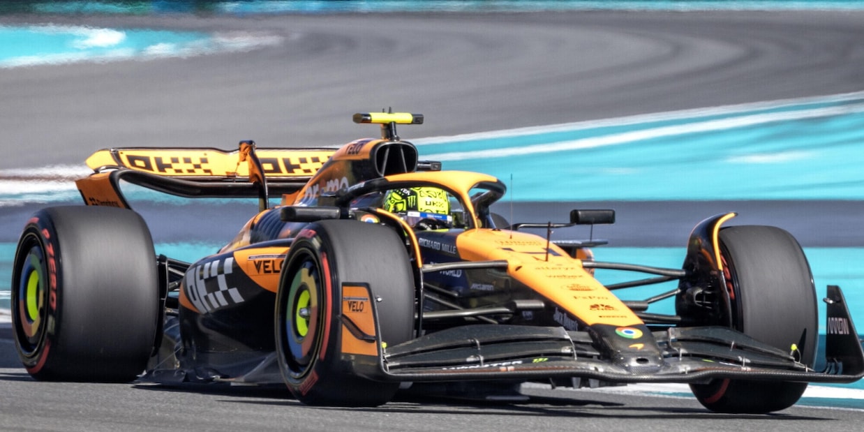 F1, GP Miami: Norris prima gioia davanti a Verstappen e le Ferrari di Leclerc e Sainz