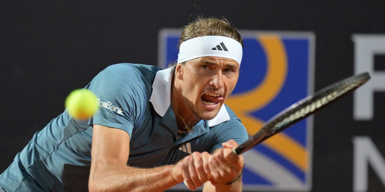 Zverev in discesa con Borges