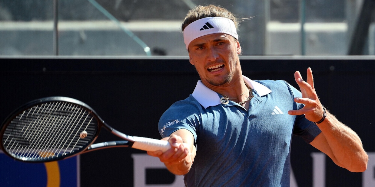 Internazionali di Roma: Zverev, colpo finale al 76%