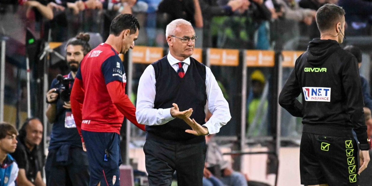 Ranieri, l’ultima a Cagliari: “Grazie di tutto”. Rivivi la diretta