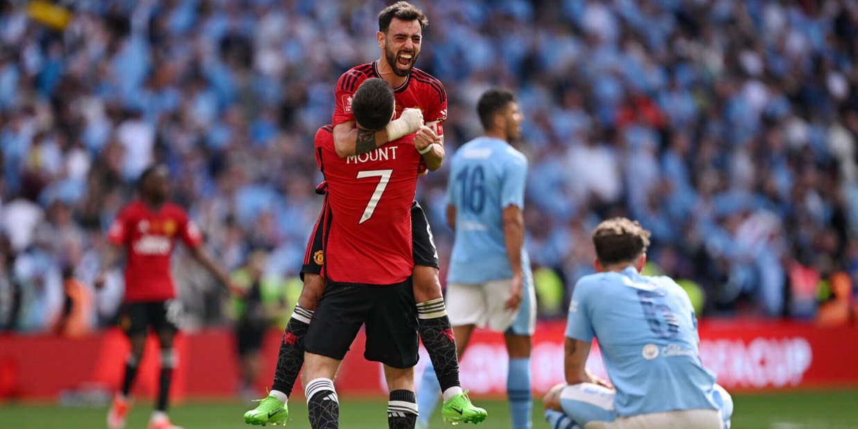 FA Cup, trionfo Manchester United: niente double per il City di Guardiola