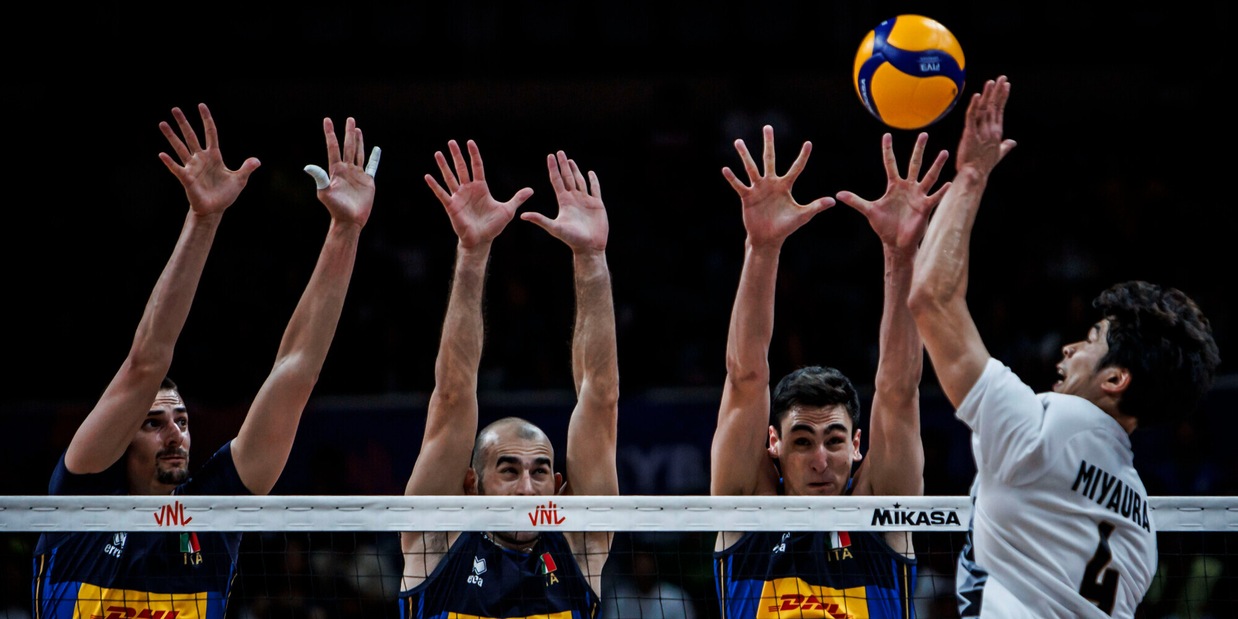 VNL: l'Italia supera il Giappone in rimonta