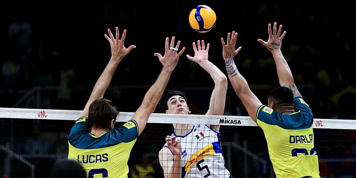 Italia-Brasile 3-2, quarto successo in Nations League per gli azzurri: rivivi la diretta