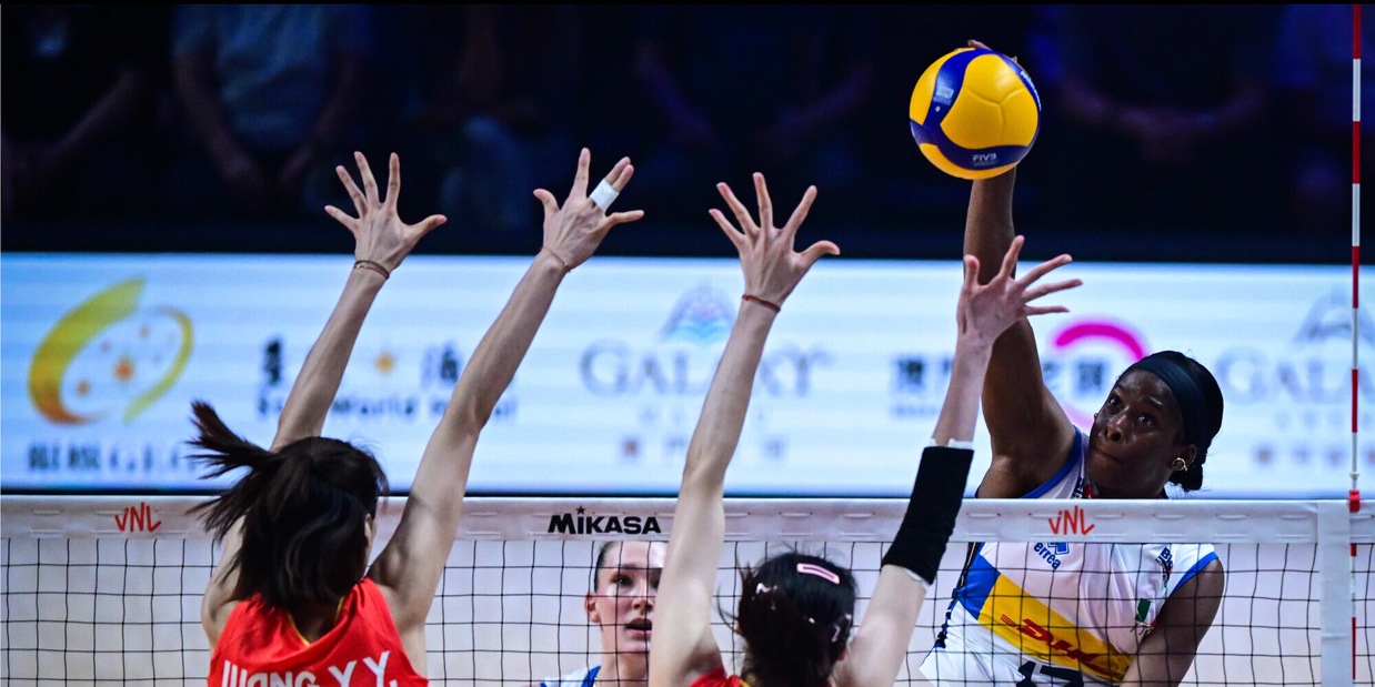 Nazionale Femminile: l'Italia travolge la Cina in tre set