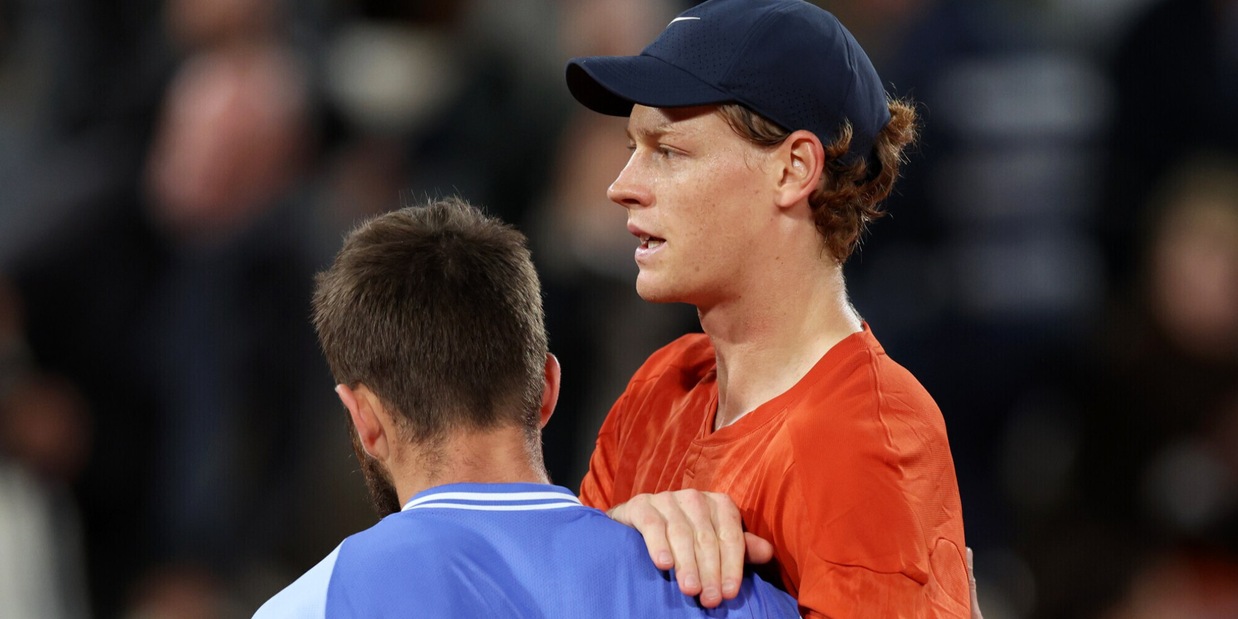 Sinner, il post dopo la vittoria su Moutet: subito pioggia di like