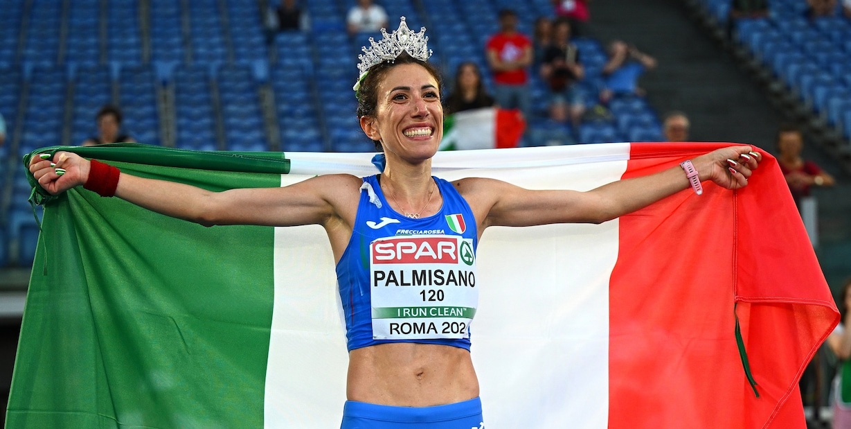 Splendida Palmisano: stravince la 20 km di marcia a Roma ed è sul trono d'Europa