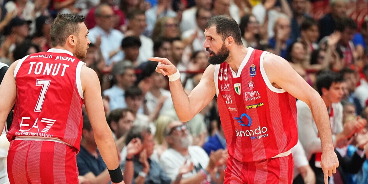 Olimpia Milano Campione d’Italia: Virtus Bologna ko 85-73