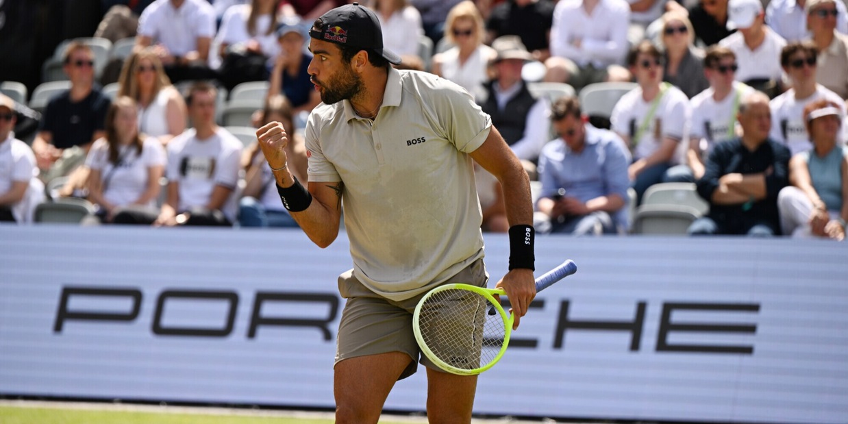 Berrettini specialista sull'erba: numeri da urlo in vista di Wimbledon
