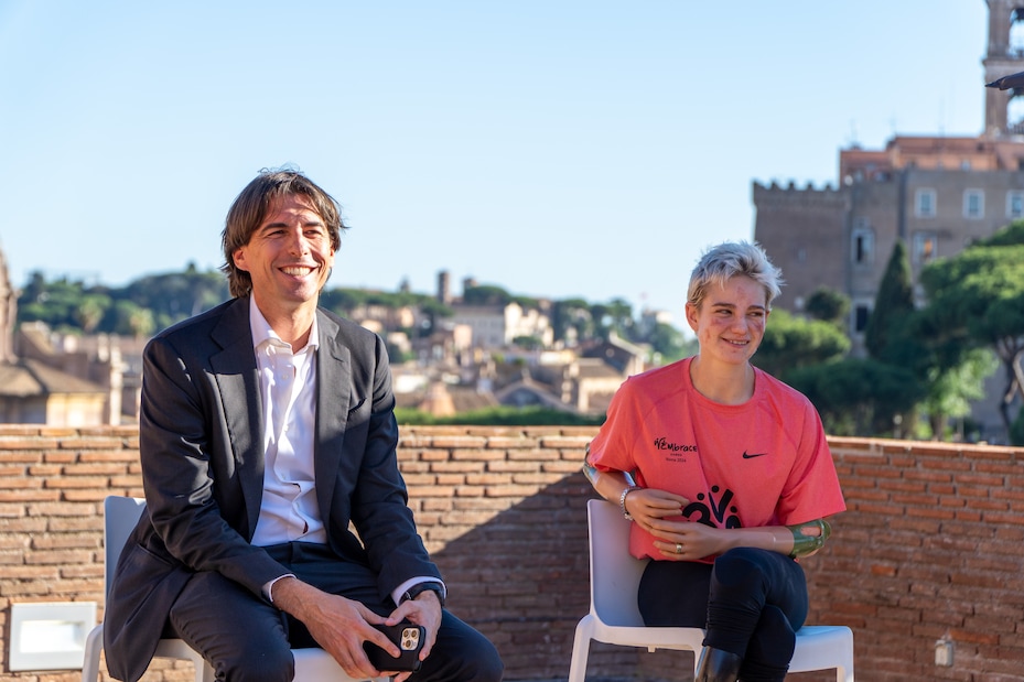 Bebe Vio Grandis e Alessandro Onorato presentano i WEmbrace Games 2024