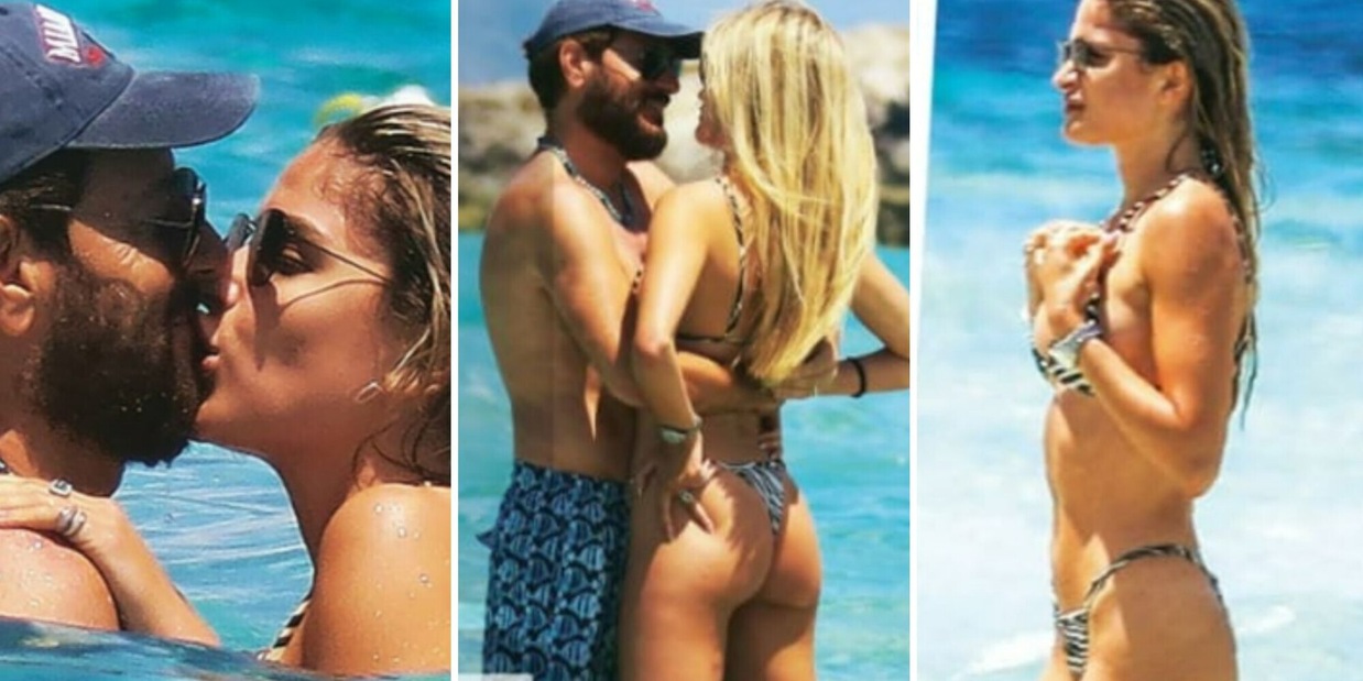 Enrico Papi bacia un'altra donna (che non è la moglie): chi è Claudia Motta