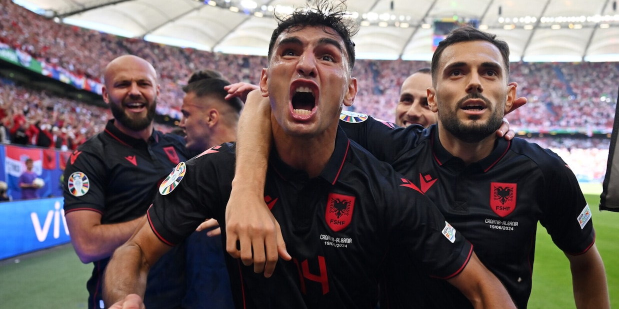 Croazia-Albania 2-2: fa tutto Gjasula, autogol e poi rete del pari a Euro 2024