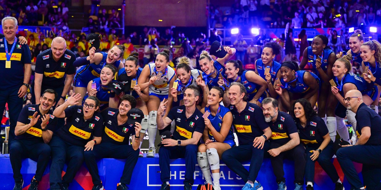 Starting Six: l'Italia di Velasco in cima al Mondo