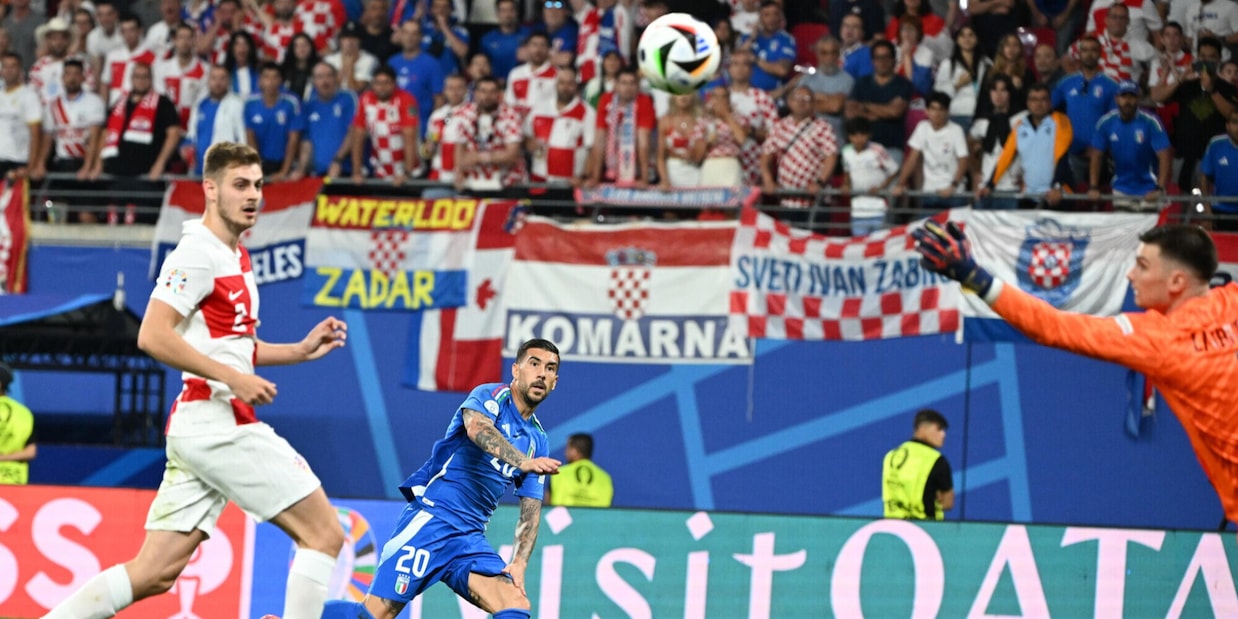 Zaccagni come Del Piero nel 2006. Meraviglioso Calafiori, ma ora sveglia, Italia!